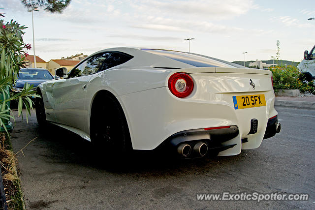 Ferrari F12 spotted in St. tropez, France