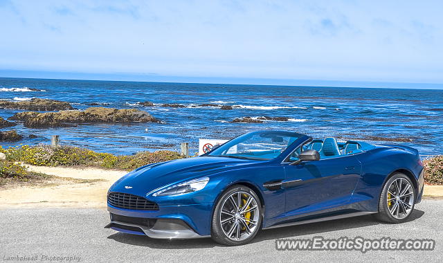 Aston Martin Vanquish spotted in Carmel, California