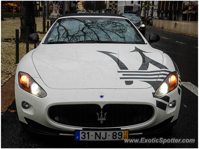 Maserati GranCabrio spotted in Lisboa, Portugal