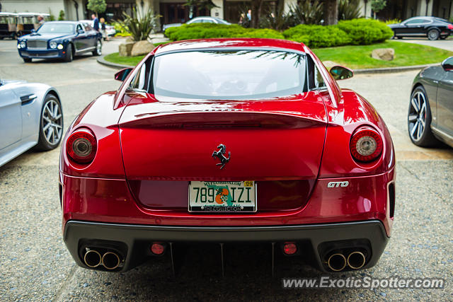 Ferrari 599GTO spotted in Pebble Beach, California