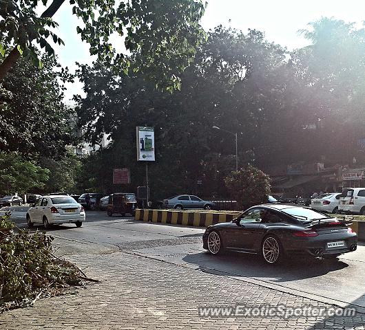 Porsche 911 Turbo spotted in Mumbai, India
