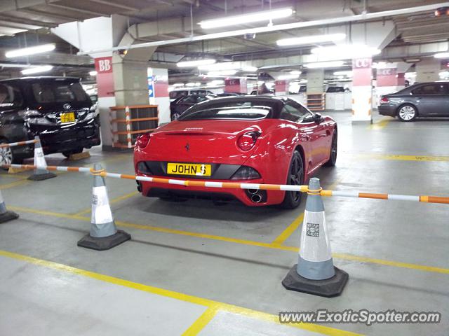 Ferrari California spotted in Hong kong, China
