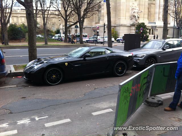 Ferrari 599GTB spotted in Paris, France