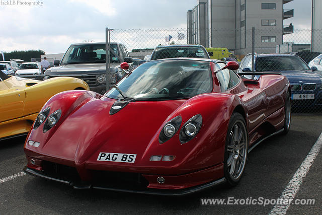Pagani Zonda spotted in Silverstone, United Kingdom