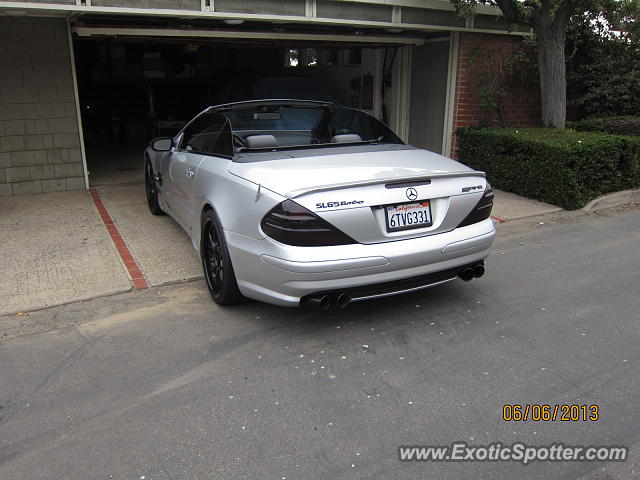 Mercedes SL 65 AMG spotted in Laguna beach, California