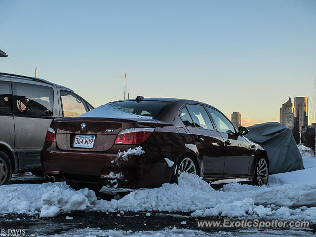 BMW M5 spotted in Charlestown, Massachusetts