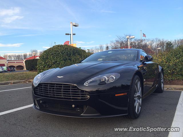 Aston Martin Vantage spotted in Clifton, Virginia