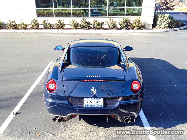 Ferrari 599GTB spotted in Sunnyvale, California