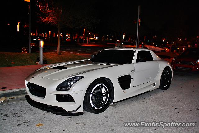 Mercedes SLS AMG spotted in Miami, Florida