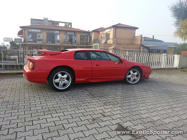 Lotus Esprit spotted in Monselice (PD), Italy