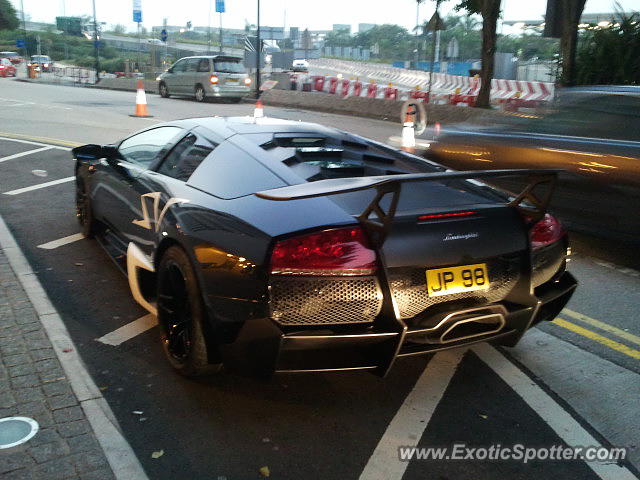 Lamborghini Murcielago spotted in Hong Kong, China
