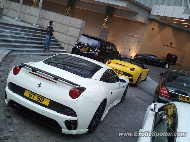 Ferrari California spotted in Hong Kong, China