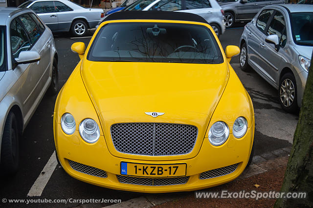Bentley Continental spotted in Dusseldorf, Germany