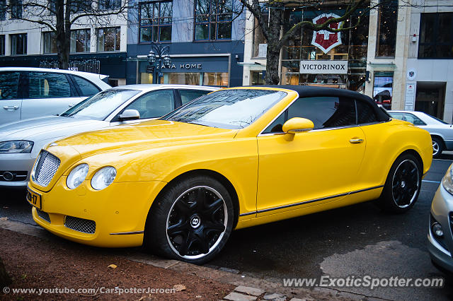Bentley Continental spotted in Dusseldorf, Germany