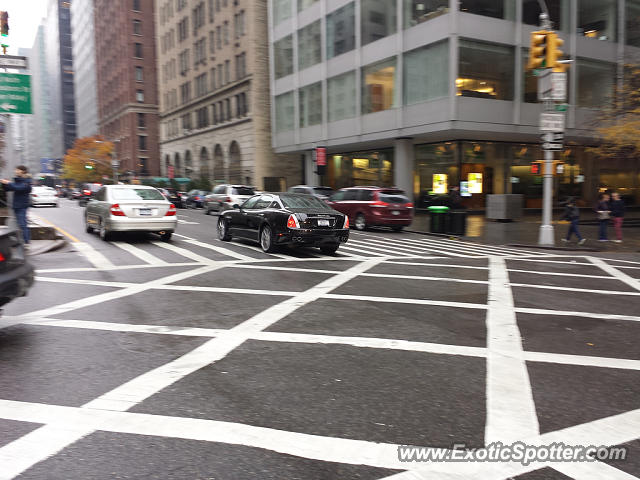 Maserati Quattroporte spotted in Manhattan, New York