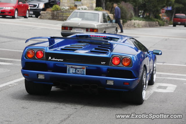 Lamborghini Diablo spotted in Carmel, California