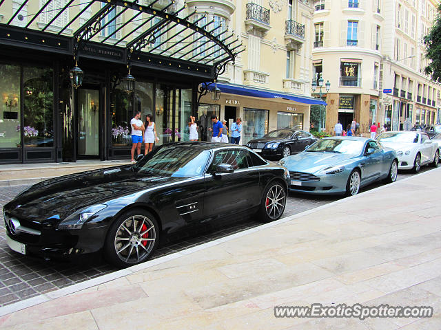 Mercedes SLS AMG spotted in Monte Carlo, Monaco