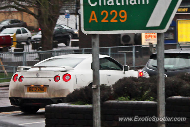 Nissan GT-R spotted in Maidstone, United Kingdom