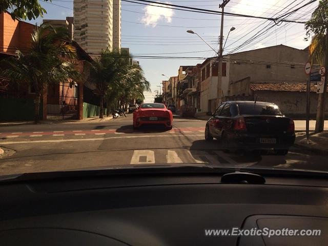 Ferrari California spotted in Fortaleza, Brazil