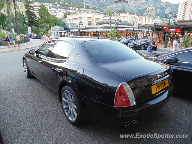 Maserati Quattroporte spotted in Monaco, Monaco
