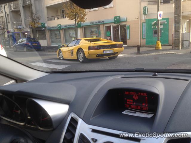 Ferrari Testarossa spotted in Pontault-Combaul, France