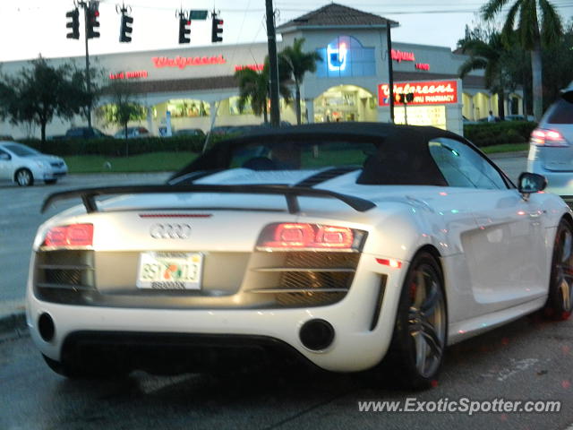 Audi R8 spotted in Boynton Beach, Florida
