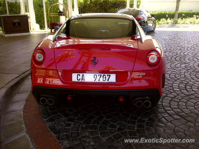 Ferrari 599GTO spotted in CapeTown, South Africa
