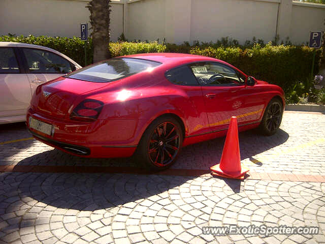 Bentley Continental spotted in Cape Town, South Africa