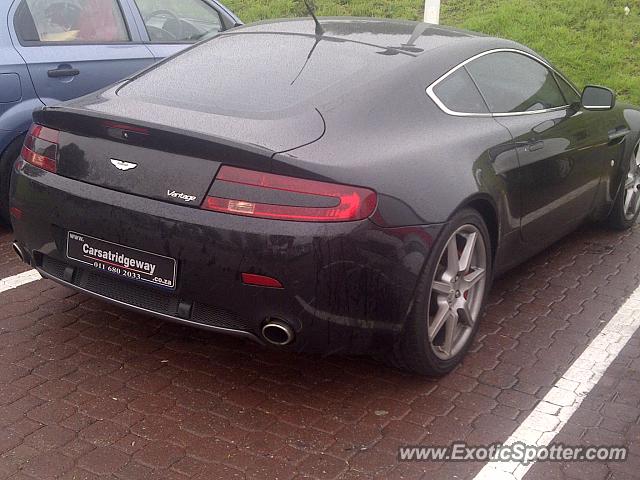 Aston Martin Vantage spotted in Villiers, South Africa