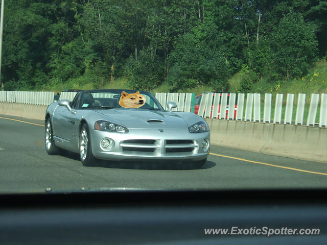 Dodge Viper spotted in Newtown, Connecticut