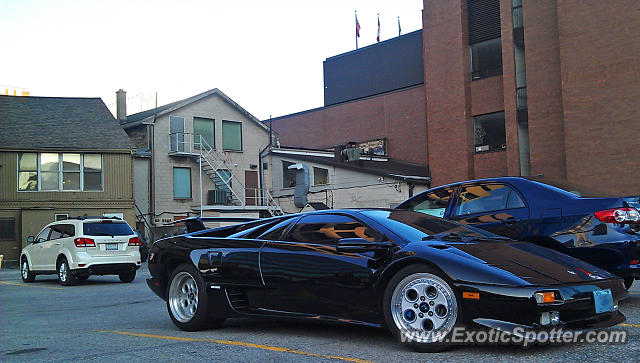 Lamborghini Diablo spotted in London, Ontario, Canada