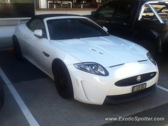 Jaguar XKR-S spotted in Brisbane, Australia