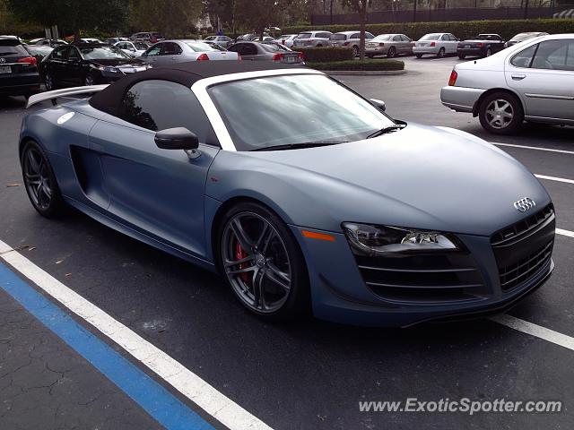 Audi R8 spotted in Boca Raton, Florida