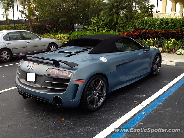 Audi R8 spotted in Boca Raton, Florida