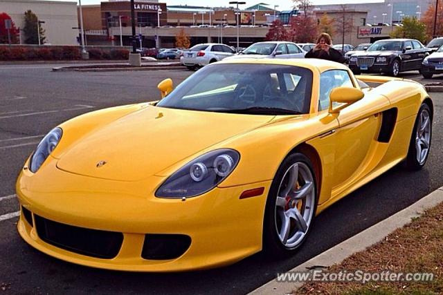 Porsche Carrera GT spotted in Milford, Connecticut