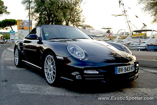 Porsche 911 Turbo spotted in St. Tropez, France