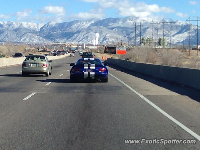 Dodge Viper spotted in Albuquerque, New Mexico