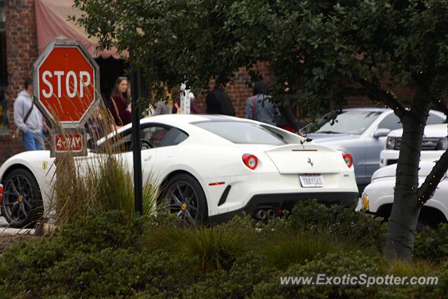 Ferrari 599GTO spotted in Carmel, California