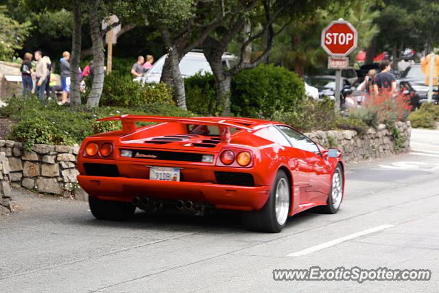 Lamborghini Diablo spotted in Carmel, California