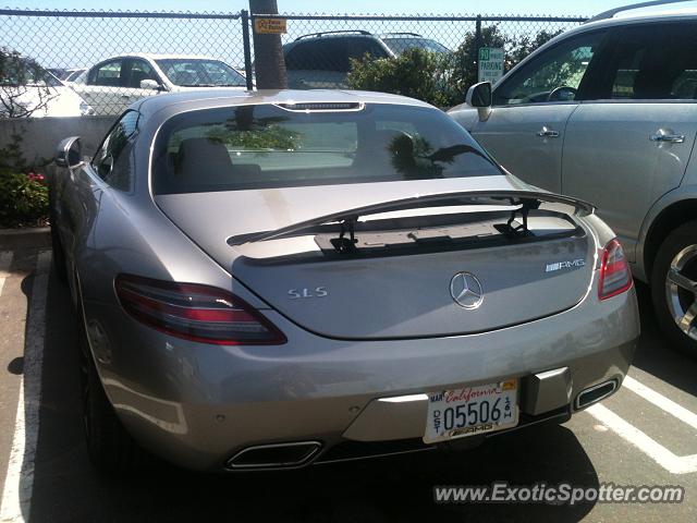 Mercedes SLS AMG spotted in Santa Barbara, California