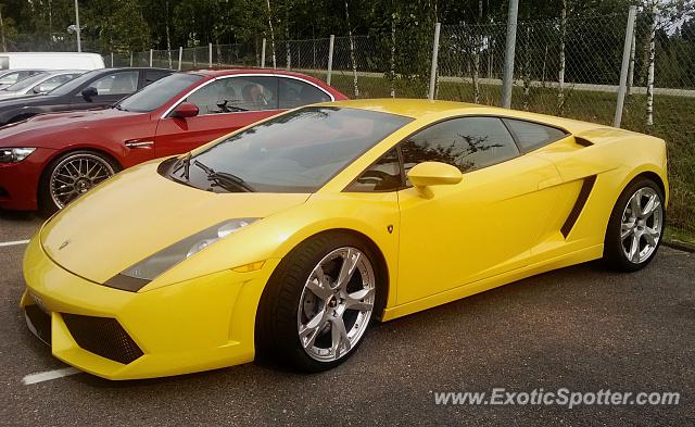 Lamborghini Gallardo spotted in Espoo, Finland