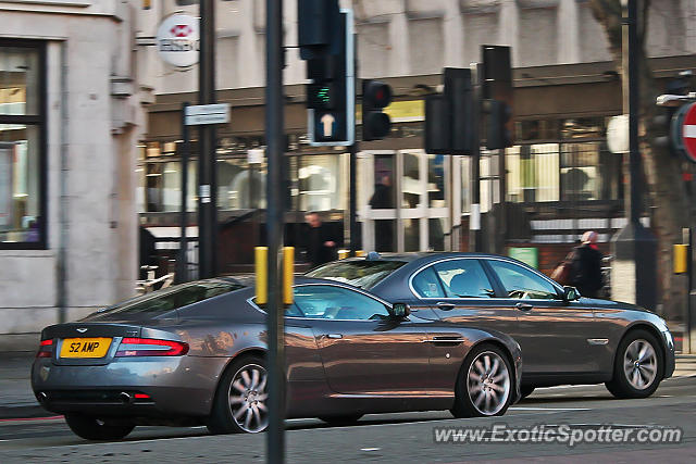 Aston Martin DB9 spotted in London, United Kingdom