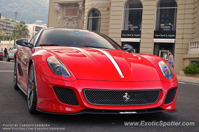 Ferrari 599GTO spotted in Monaco, Monaco