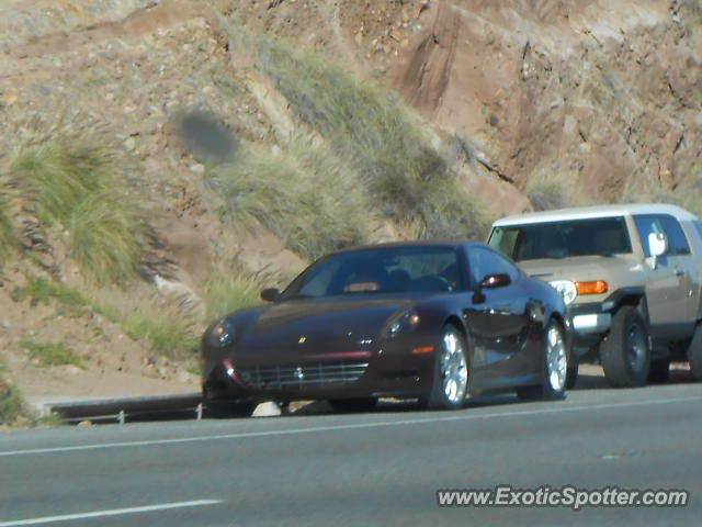 Ferrari 612 spotted in Malibu, California