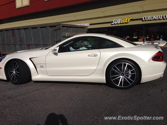 Mercedes SL 65 AMG spotted in Rockville, Maryland