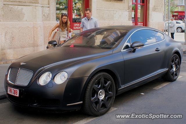 Bentley Continental spotted in Budapest, Hungary