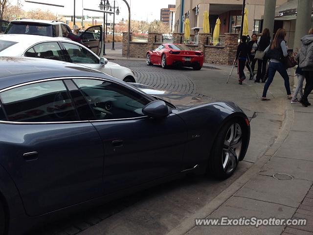 Fisker Karma spotted in Denver, Colorado