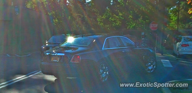 Rolls Royce Ghost spotted in Manhasset, New York