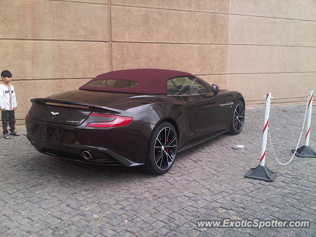 Aston Martin Vanquish spotted in Sandton, South Africa