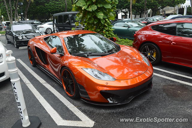 Mclaren MP4-12C spotted in Miami, Florida